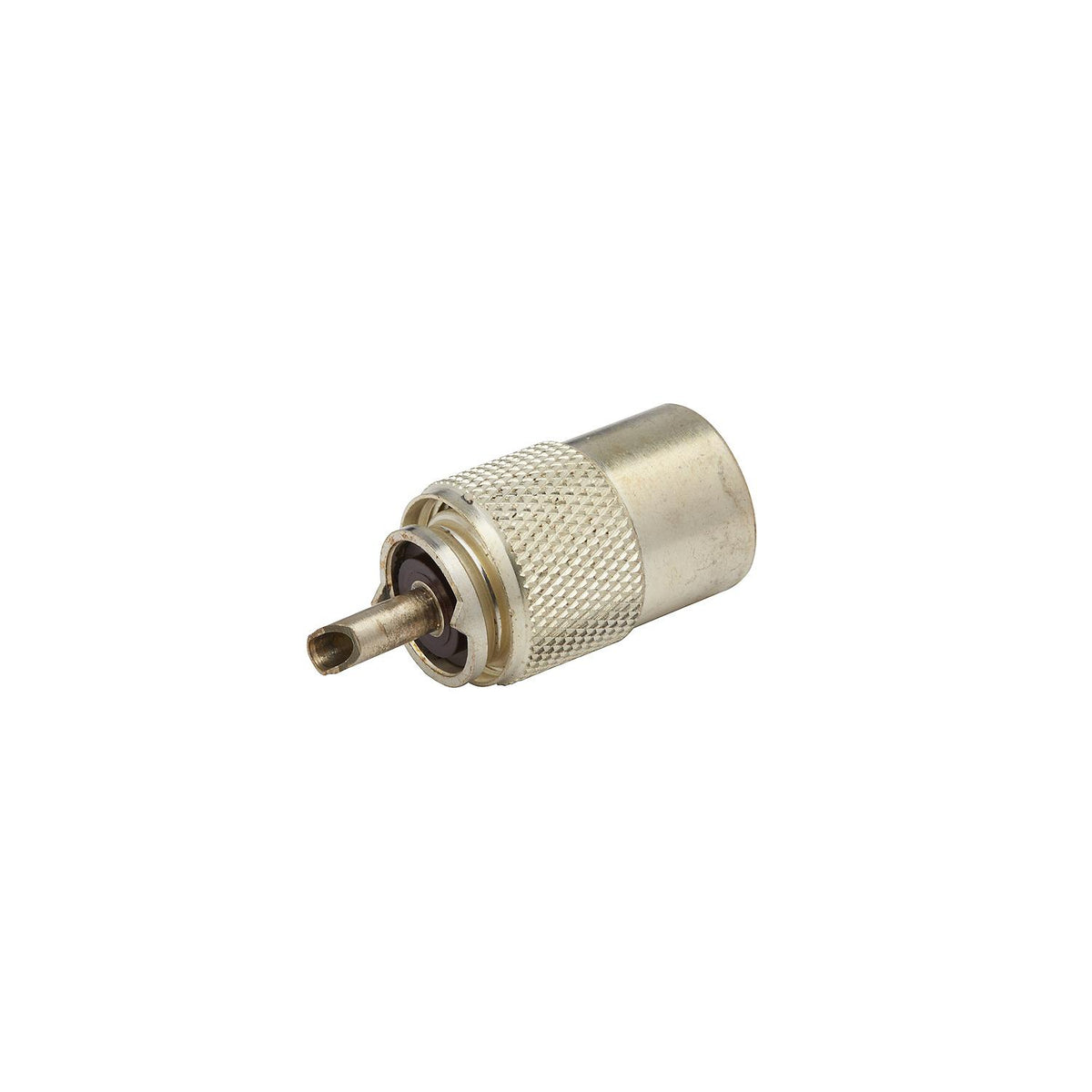 PL258 Adapter, Silver, VHF Cable Antenna Connector