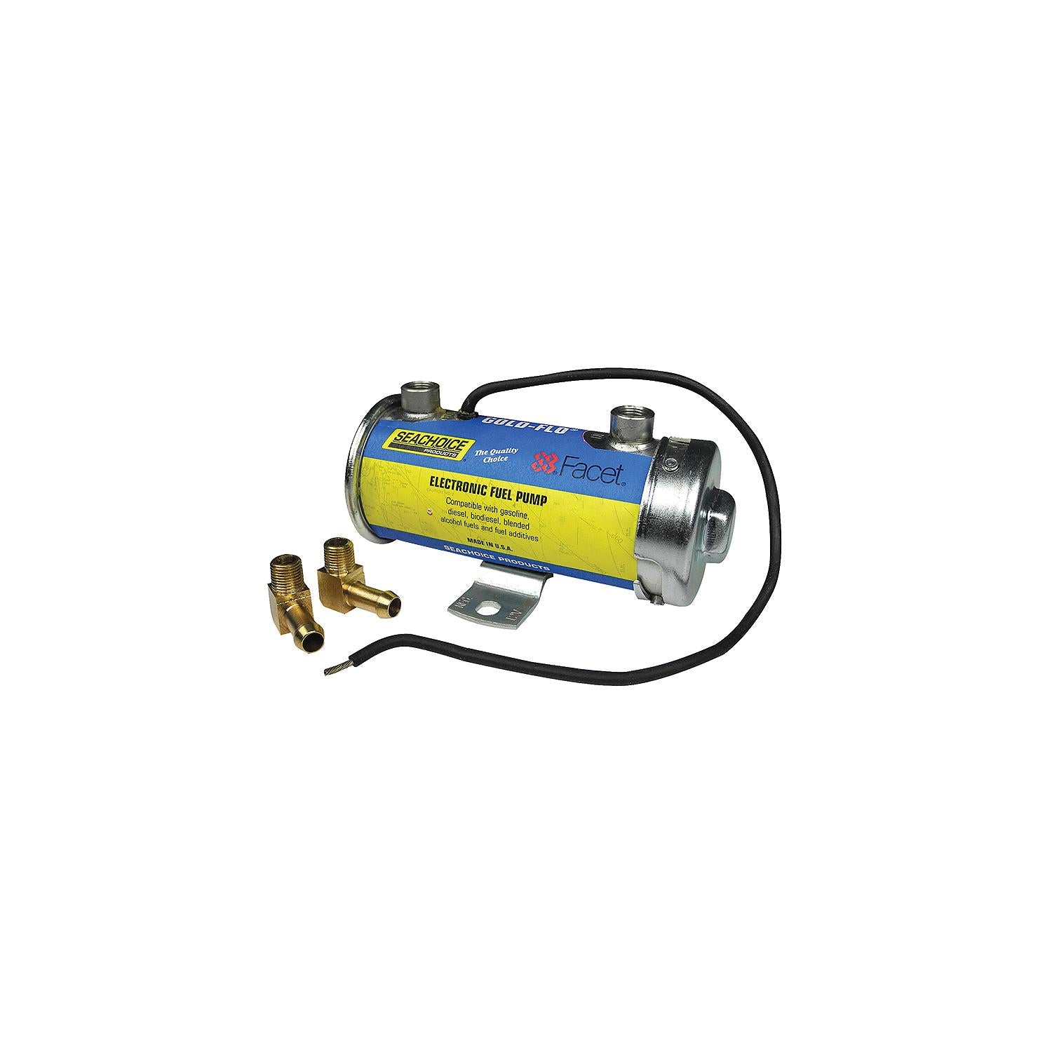 Gold-Flo High Performance Electronic 34 GPH Fuel Pump Kit 5.5 - 4 PSI