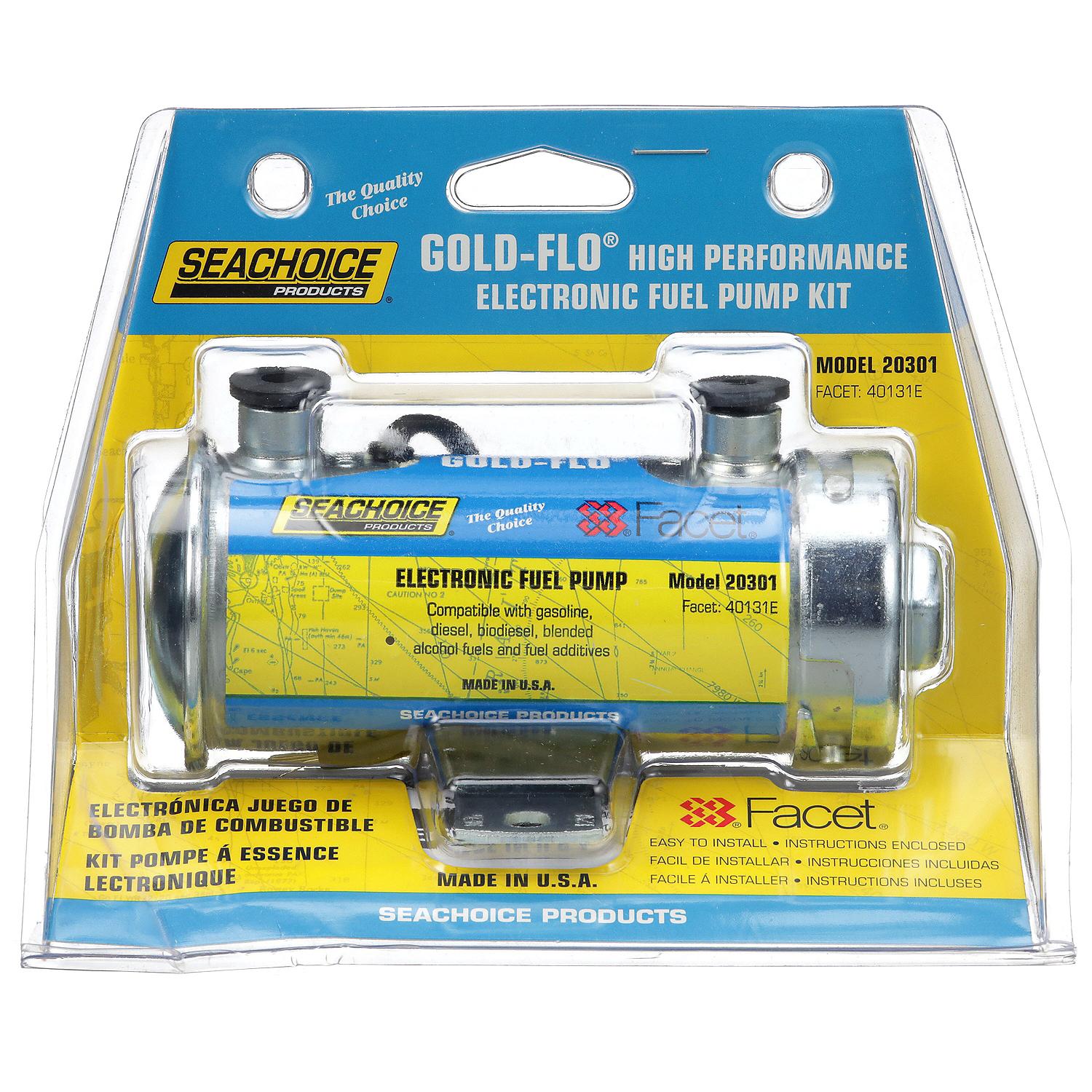 Gold-Flo High Performance Electronic Fuel Pump Kit, 34 GPH