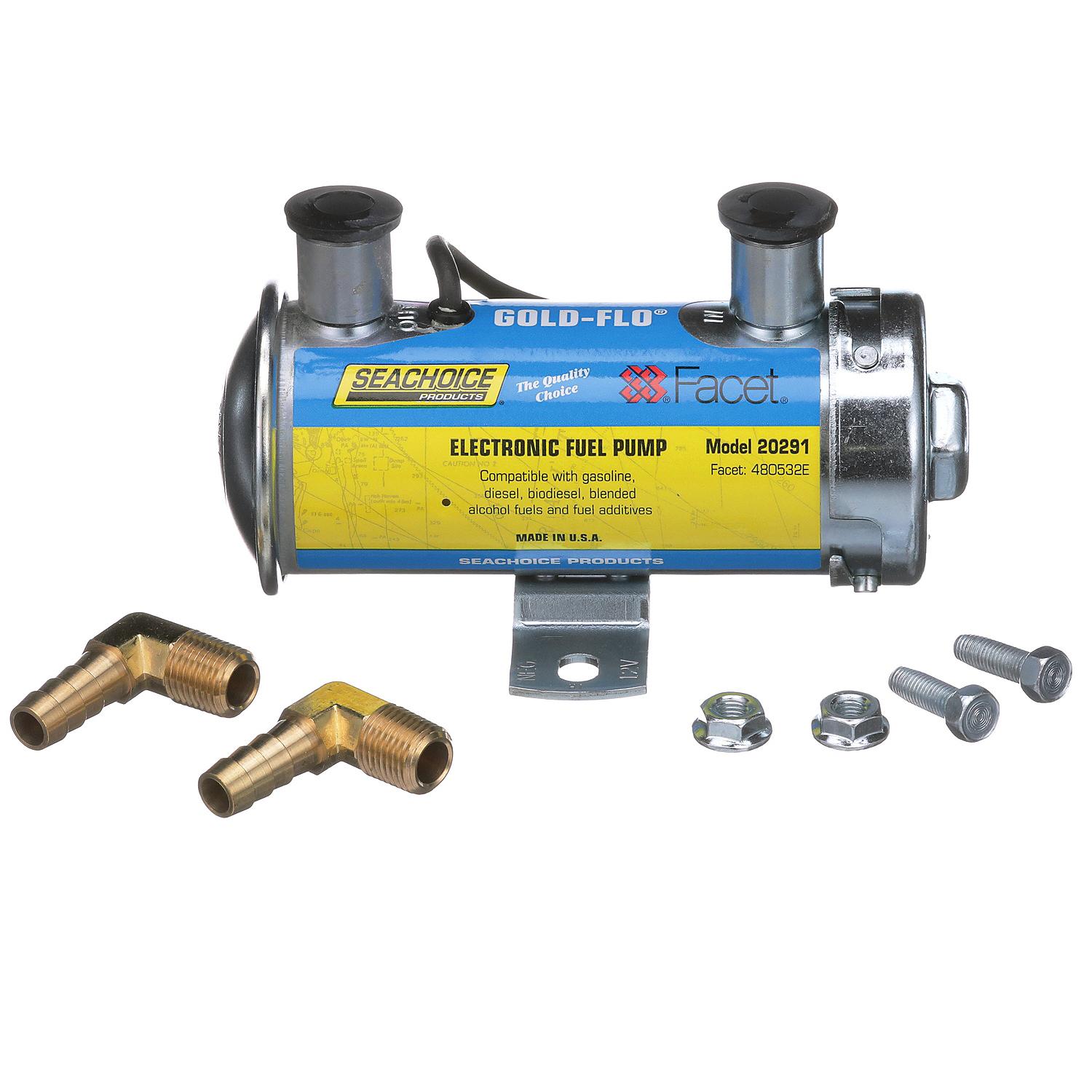 Gold-Flo High Performance Electronic Fuel Pump Kit, 34 GPH