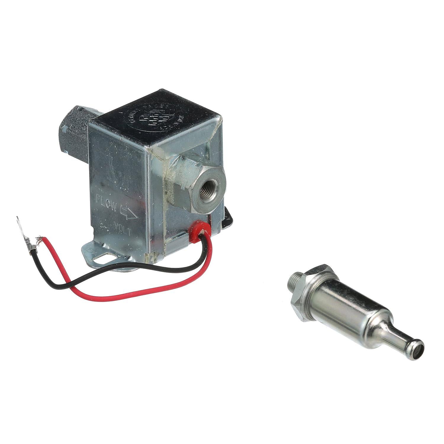 Cube Electronic Fuel Pump, 3.5-5 PSI, 12 Volt Systems