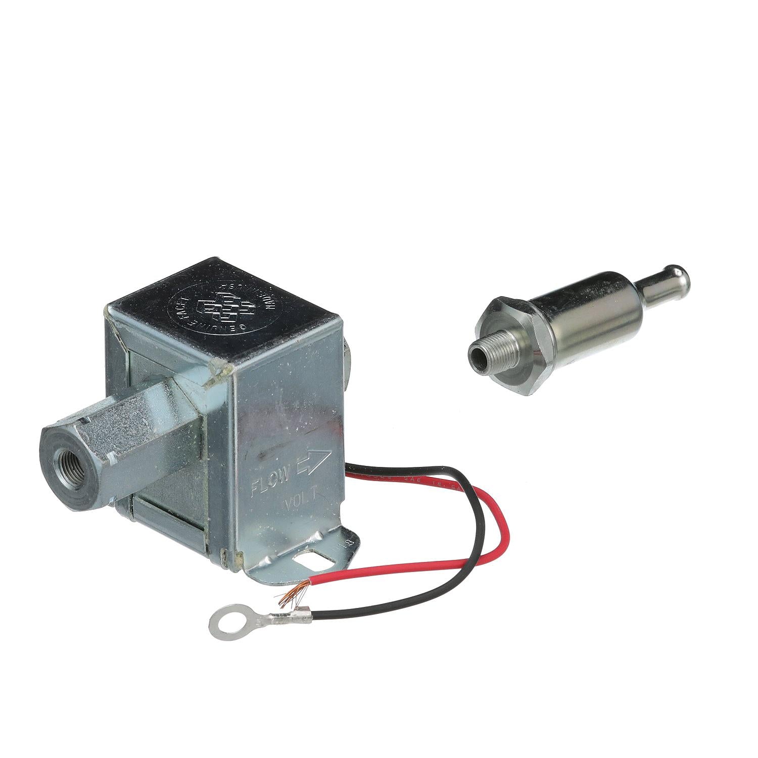 Cube Electronic Fuel Pump, 3.5-5 PSI, 12 Volt Systems
