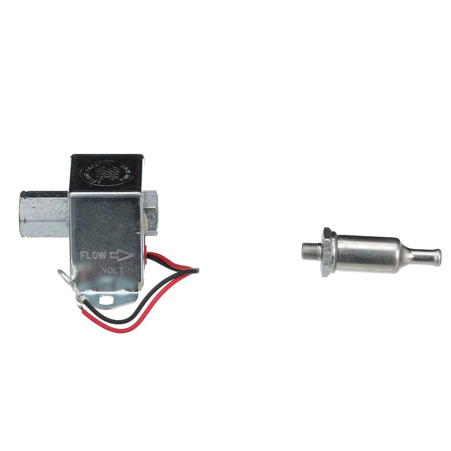 Cube Electronic Fuel Pump, 3-4.5 PSI, 12 Volt Systems