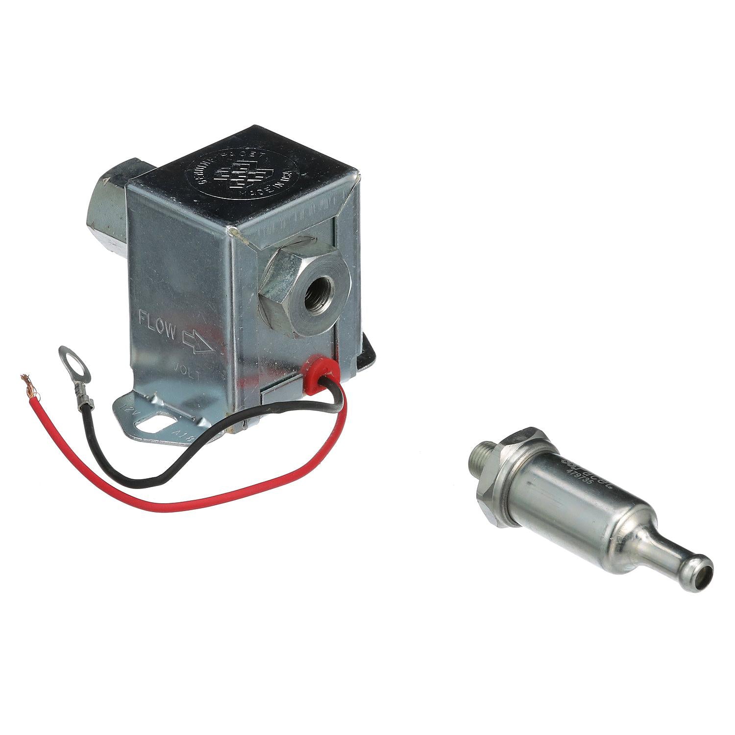 Cube Electronic Fuel Pump Kit, 4-7 PSI, 30 gph, 12 Volt Systems