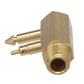 Deluxe Fuel Connector for OMC (Evinrude/Johnson), Male, 1/4in. NPT