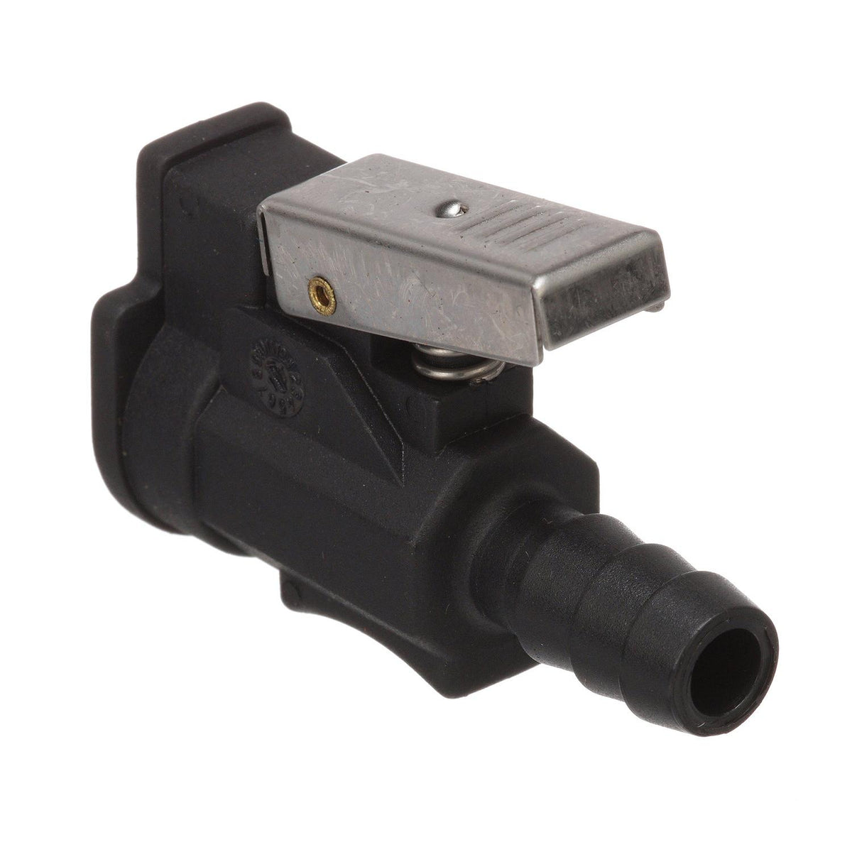 Fuel Connector For Mercury, Acetal - Female Hose Fitting 3/8in Barb