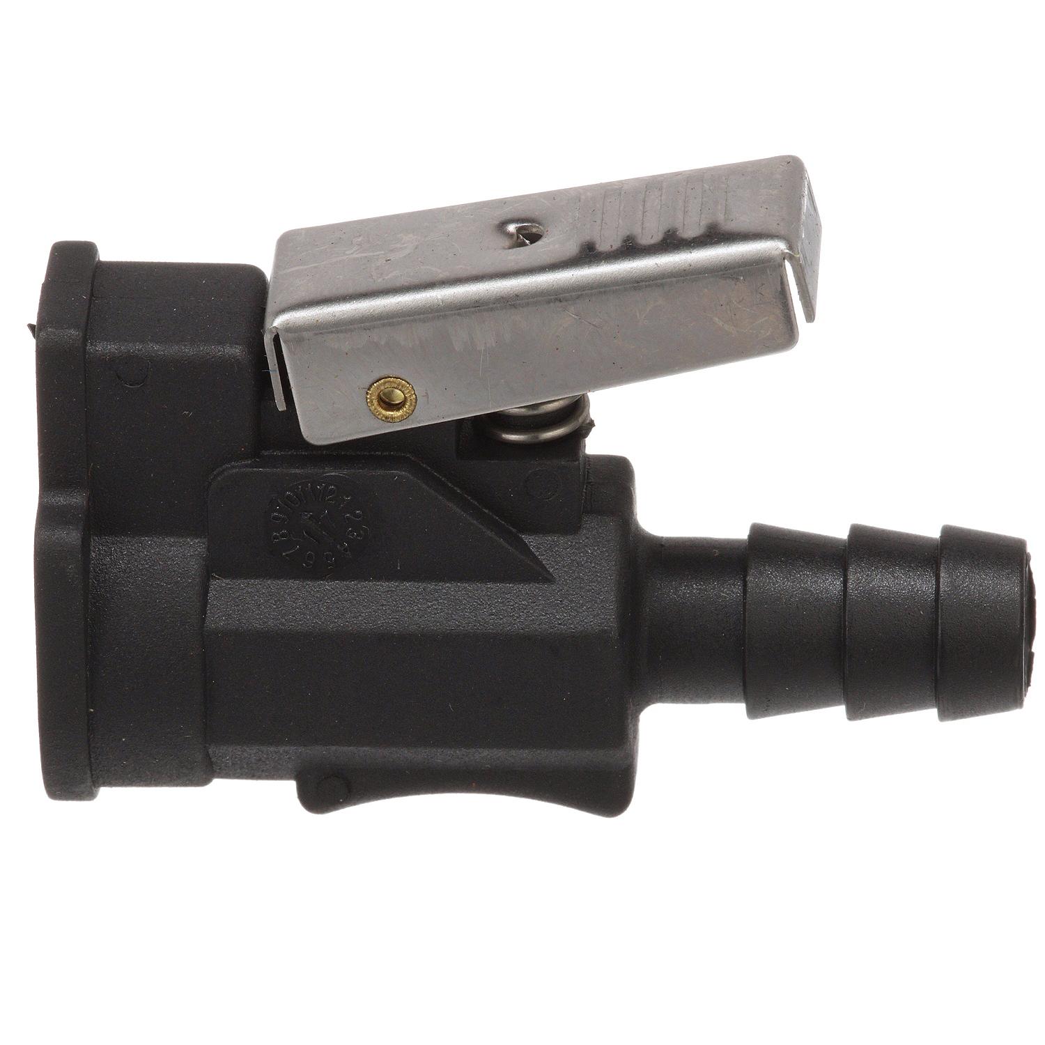 Fuel Connector For Mercury, Acetal - Female Hose Fitting 3/8in Barb