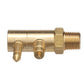 Fuel Connector Tank Fitting for Yamaha/ Mercury, Male, 1/4 In. NPT