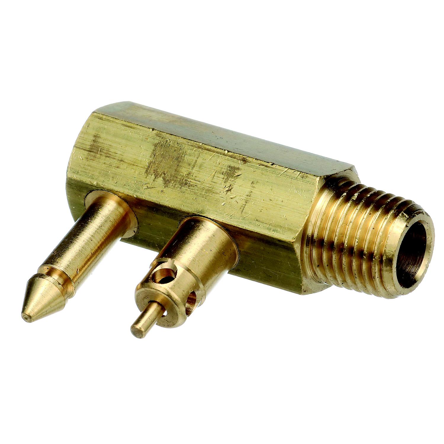 Deluxe Fuel Connector Tank Fitting for Yamaha/ Mercury, Male, 1/4in NPT