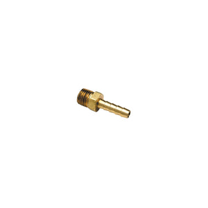 Brass Male Hose Barb, 1/4in x 3/8in NPT