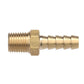 Brass Male Hose Barb, 5/16in  x 1/4in NPT