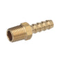Brass Male Hose Barb, 5/16in  x 1/4in NPT