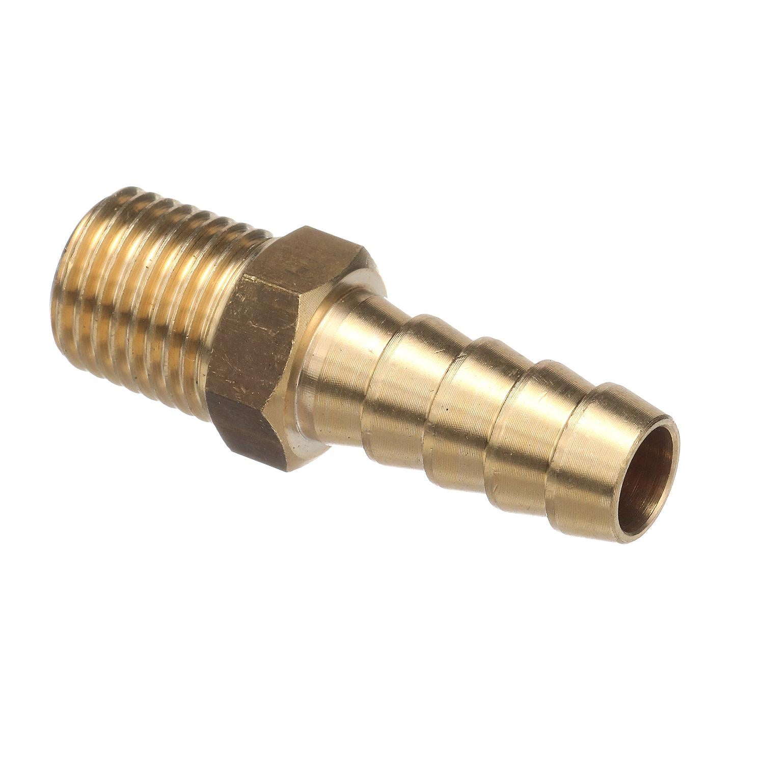 Brass Male Hose Barb, 3/8in x 1/4in   NPT