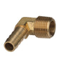 90º Brass Fuel Elbow, 3/8in x 3/8NP