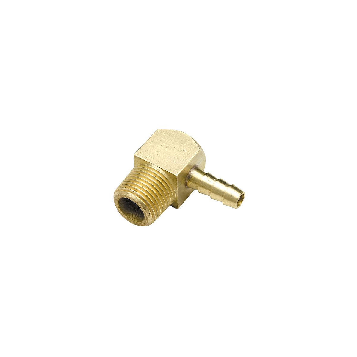 90º Brass Fuel Elbow, 1/4in x 3/8NP
