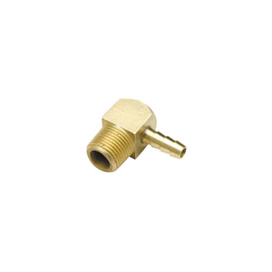 90º Brass Fuel Elbow, 1/4in x 3/8NP
