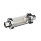 in-Line Fuel Filter, Clear Body, Universal Fit