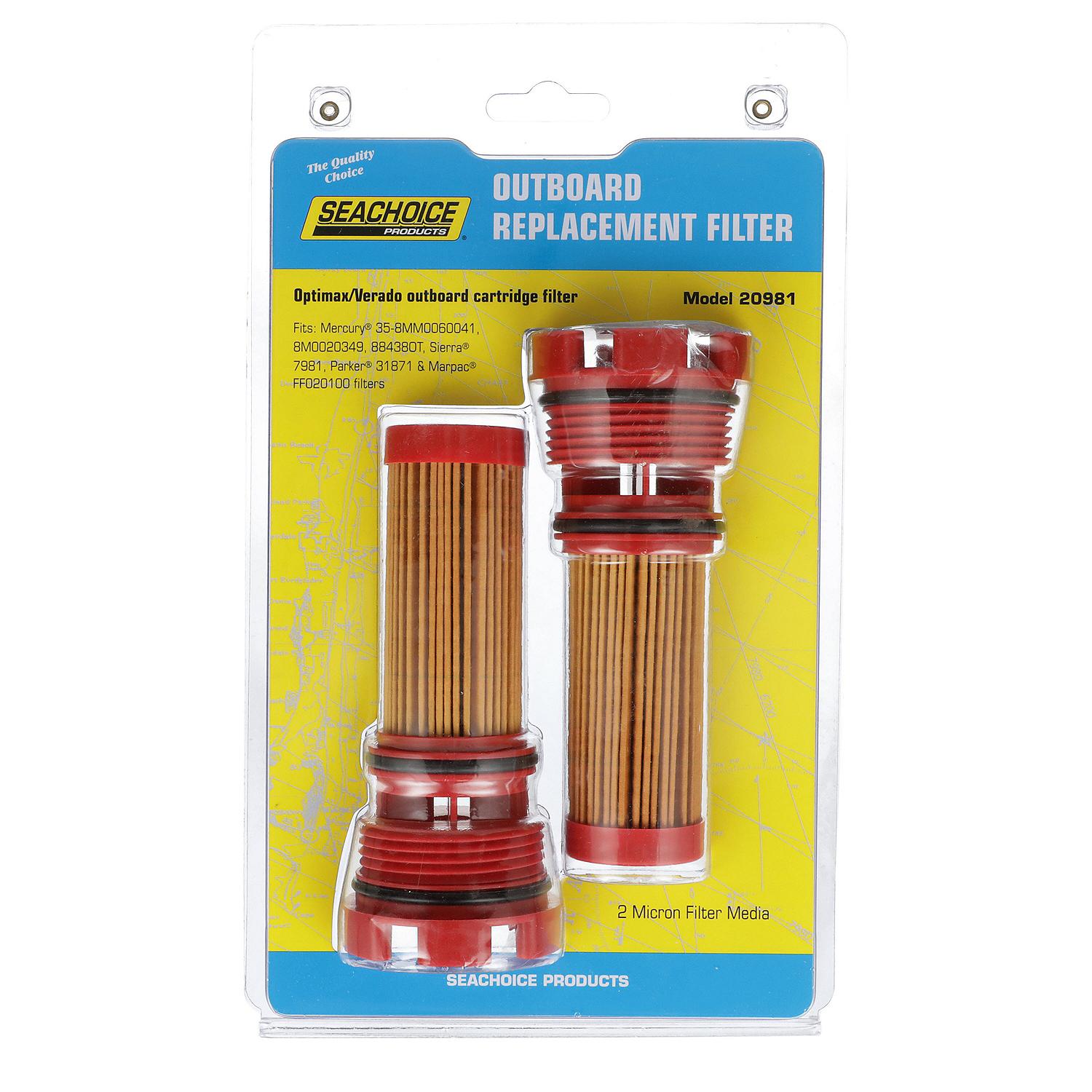 Fuel Filters, Mercury Verado & Optimax Outboards, 2/PK
