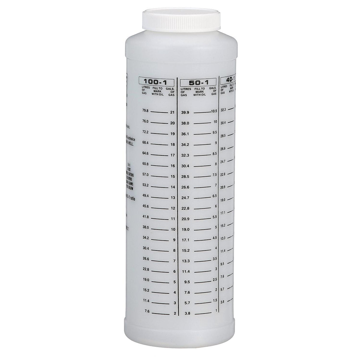 2-Cycle Engine, Oil to Gas Measuring Container, 32 Oz