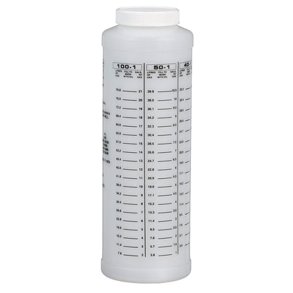 2-Cycle Engine, Oil to Gas Measuring Container, 32 Oz