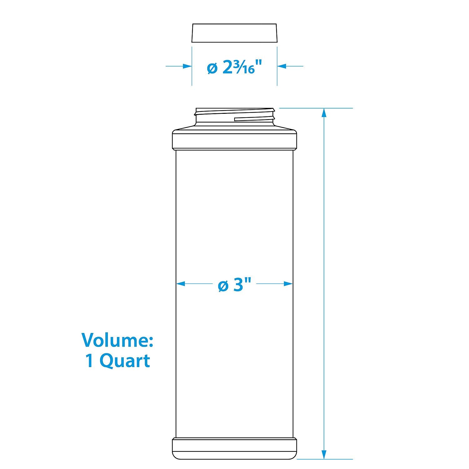 2-Cycle Engine, Oil to Gas Measuring Container, 32 Oz