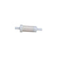 in-Line Fuel Filter, 1/4 in., Plastic, Outboard, 20 Micron