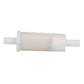 in-Line Fuel Filter, 3/8 in., Plastic, Outboard, 20 Micron