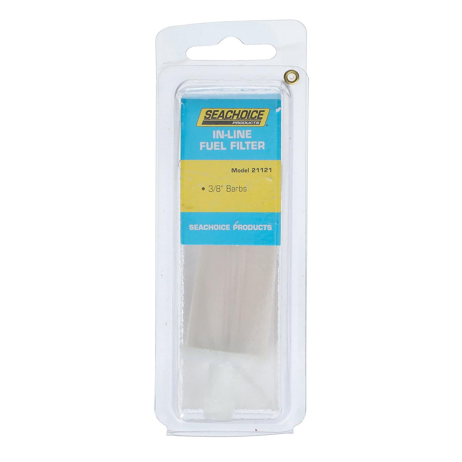 in-Line Fuel Filter, 3/8 in., Plastic, Outboard, 20 Micron