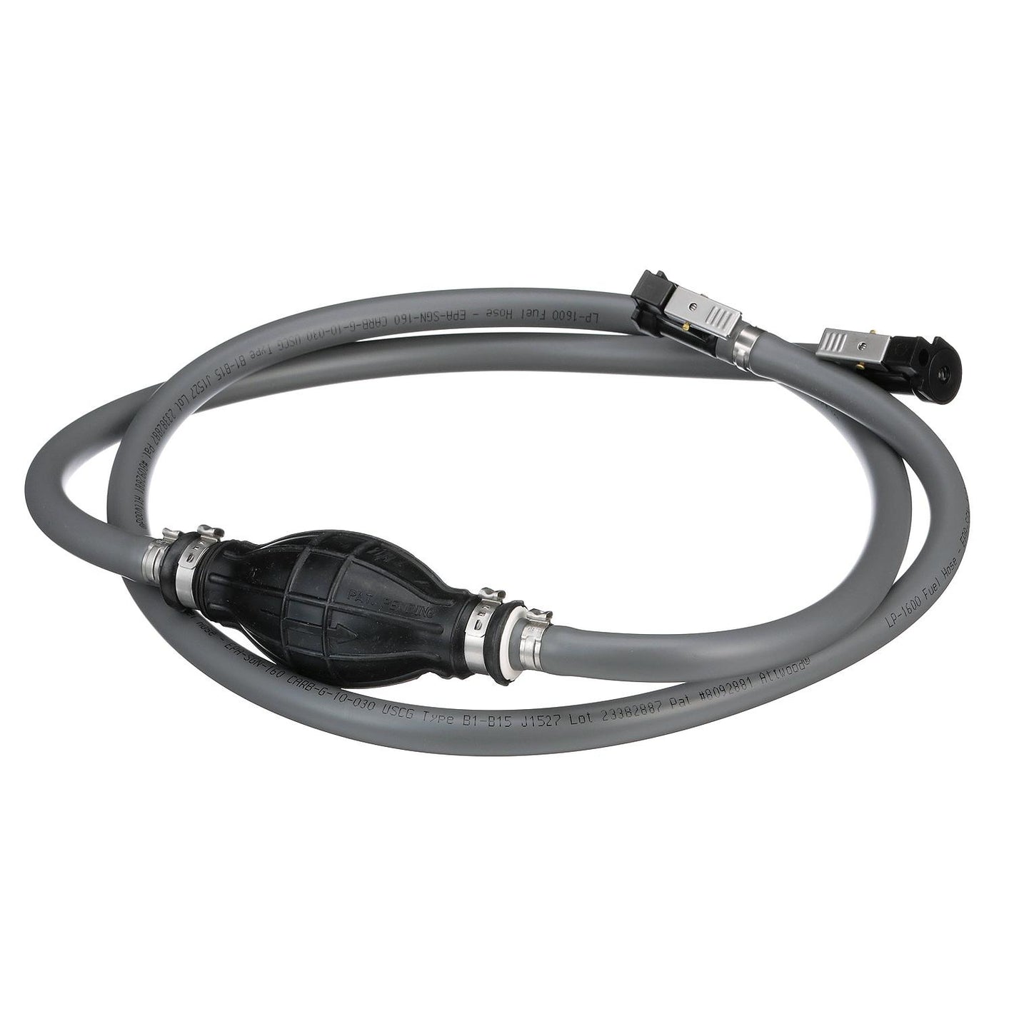 Fuel Line Assemblies - Outboard Engines OMC/Johnson/Evinrude, 3/8in x 6ft
