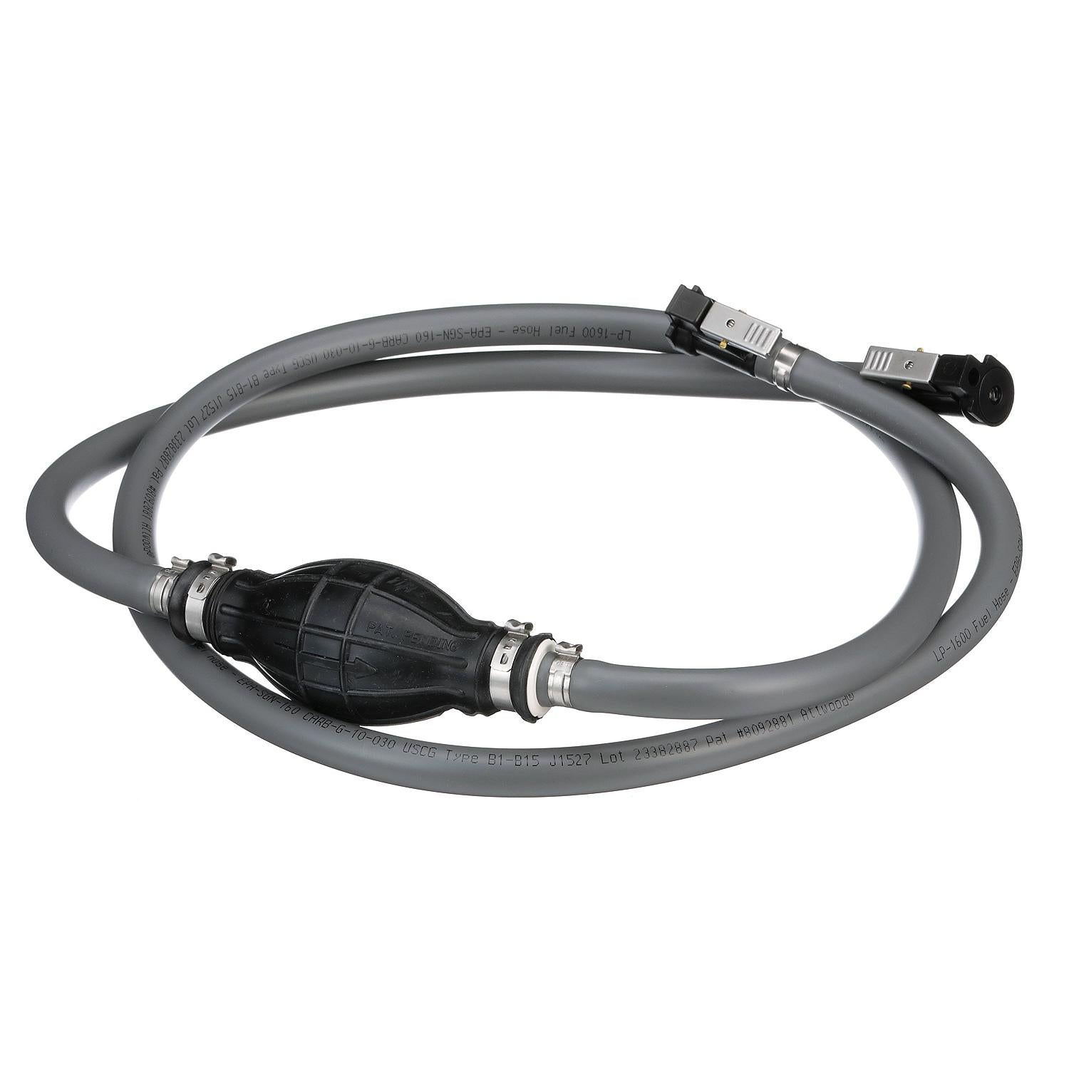 Fuel Line Assemblies - Outboard Engines OMC/Johnson/Evinrude, 3/8in x 6ft