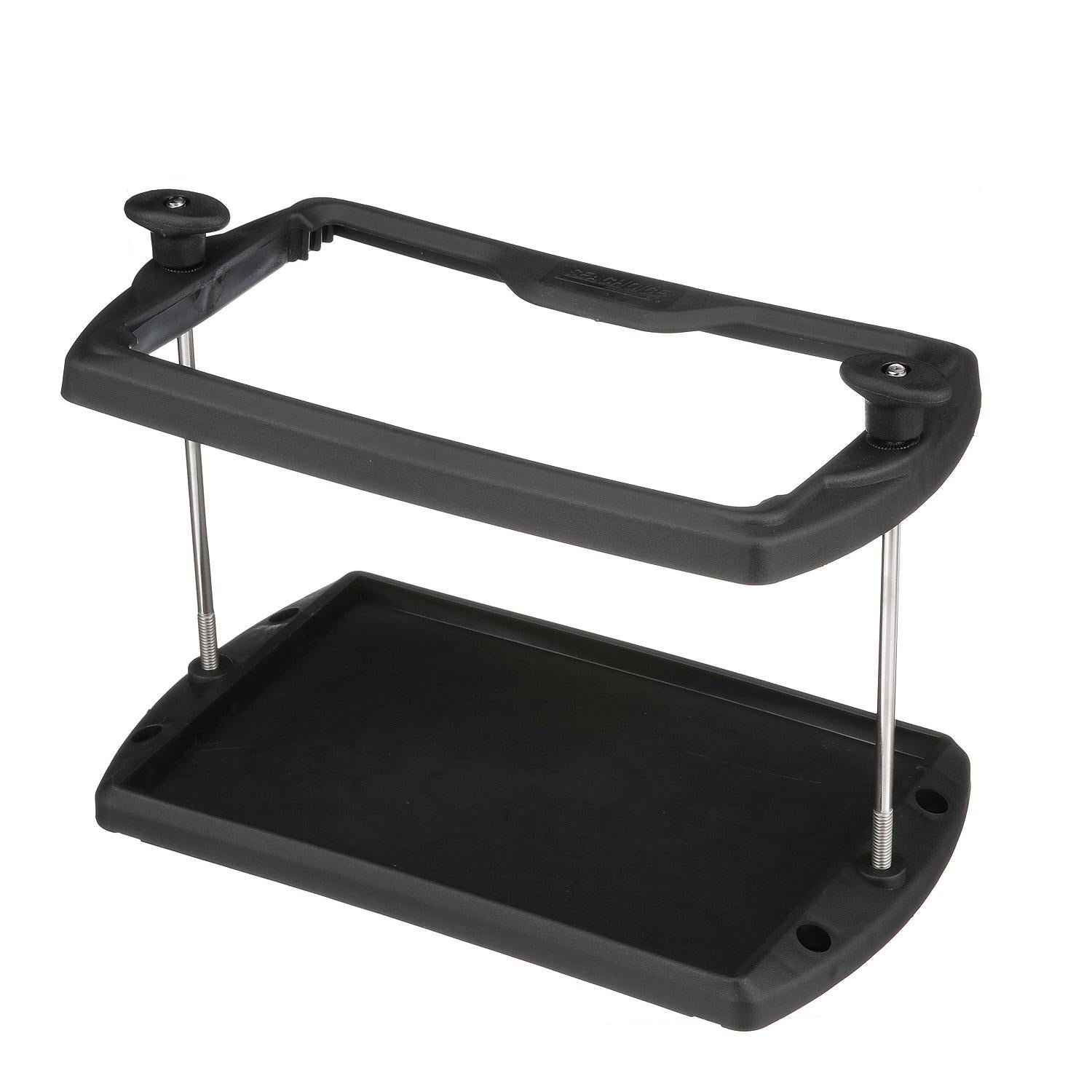 Group 24 Series Hold-Down Battery Tray, Black