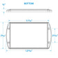 Group 24 Series Hold-Down Battery Tray, Black