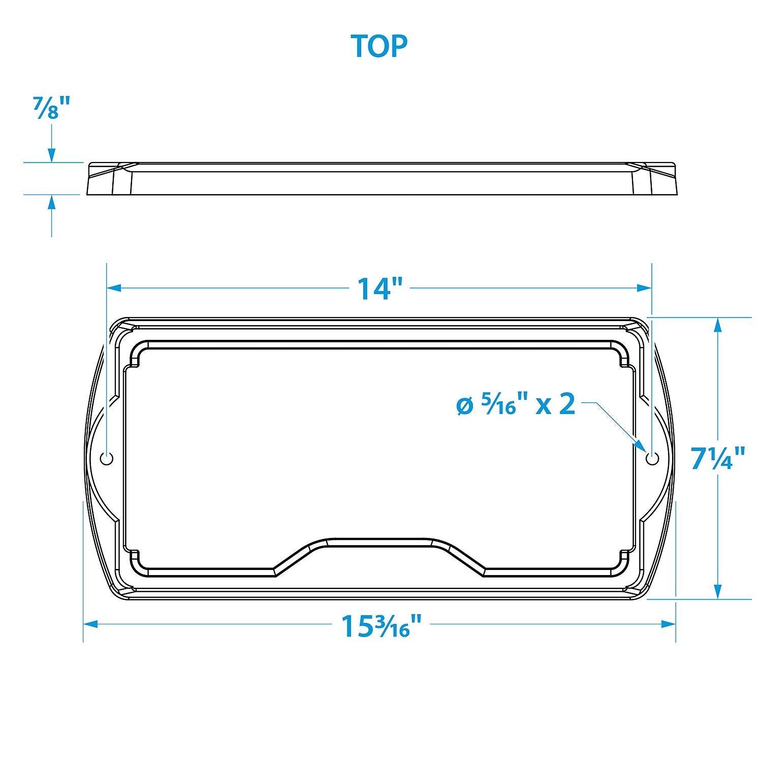 Premium Durable Battery Tray, Fits Group 31 Batteries