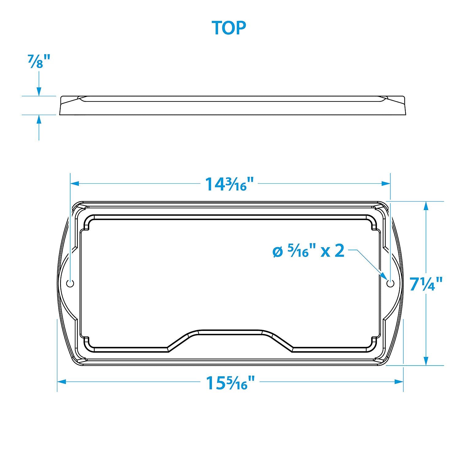 Premium Battery Tray w/ Stainless Steel Hardware, 29 Series