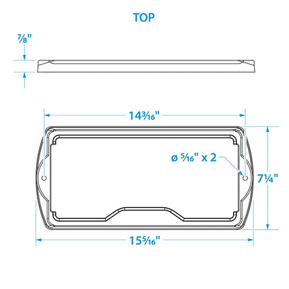 Premium Battery Tray w/ Stainless Steel Hardware, 29 Series