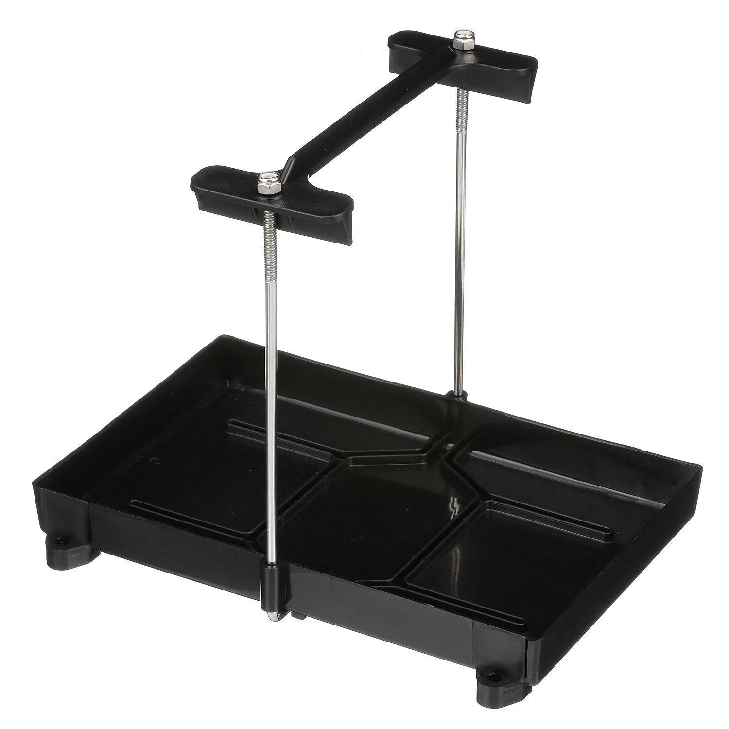 Group 24 Series Hold-Down Battery Tray, Black