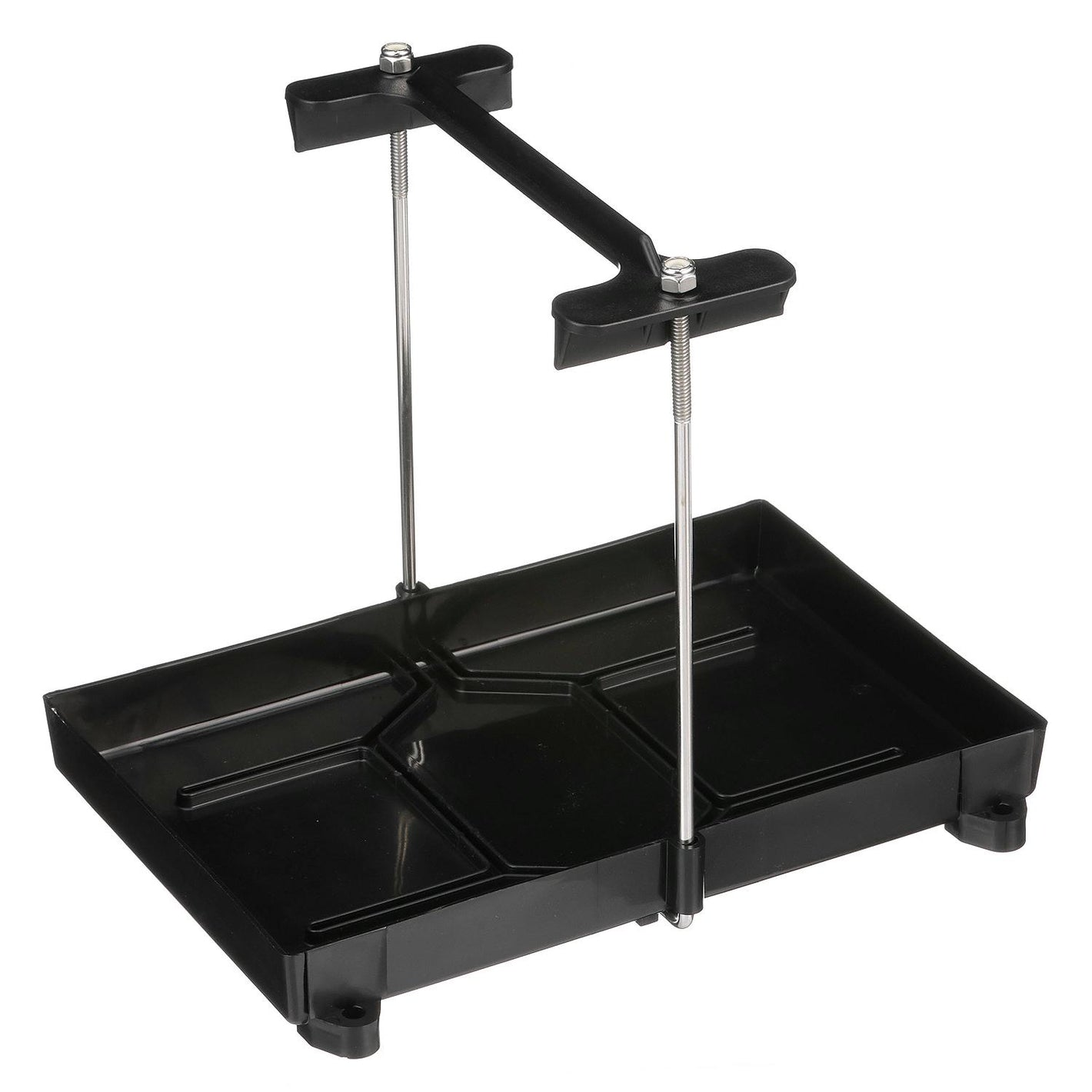Group 24 Series Hold-Down Battery Tray, Black