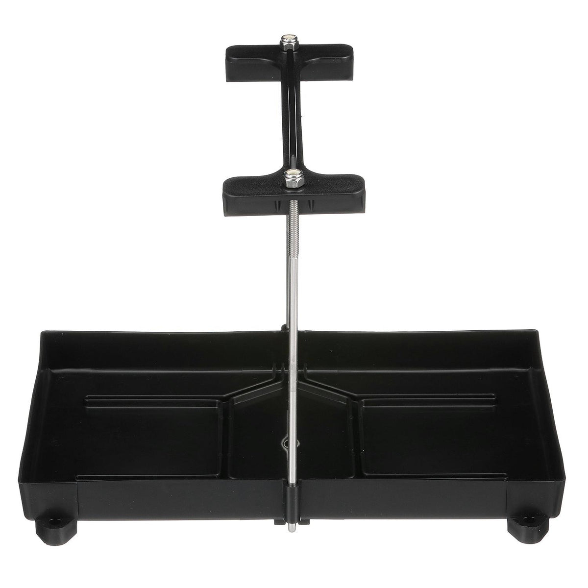 Group 27 Series Hold-Down Battery Tray, Black