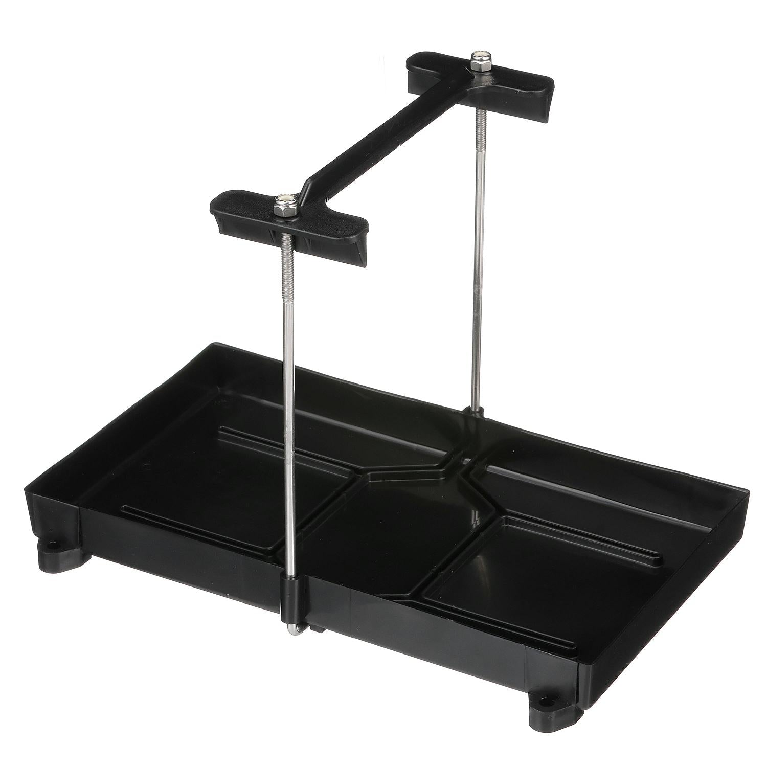 Group 27 Series Hold-Down Battery Tray, Black