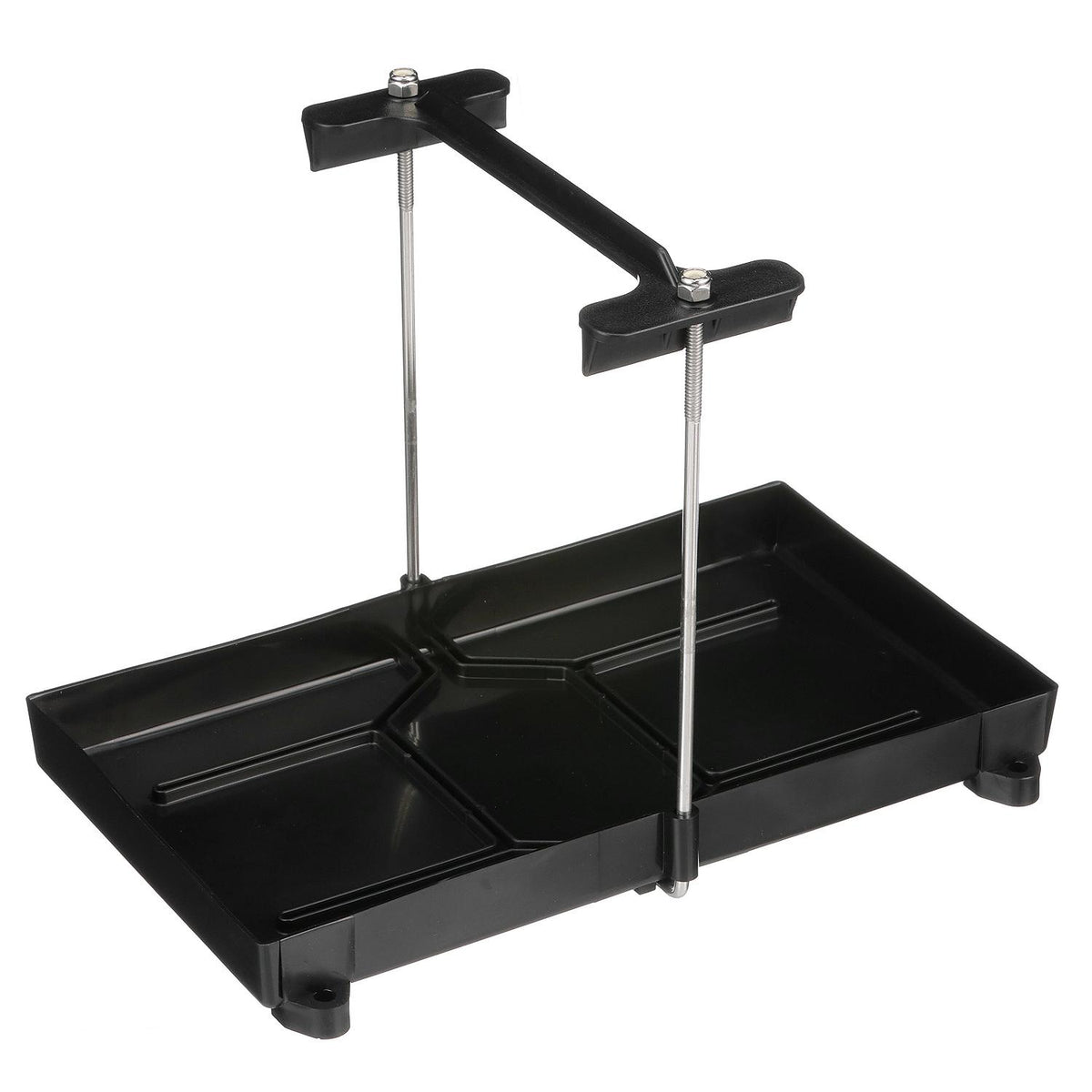Group 27 Series Hold-Down Battery Tray, Black