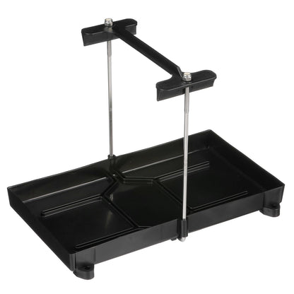 Group 27 Series Hold-Down Battery Tray, Black