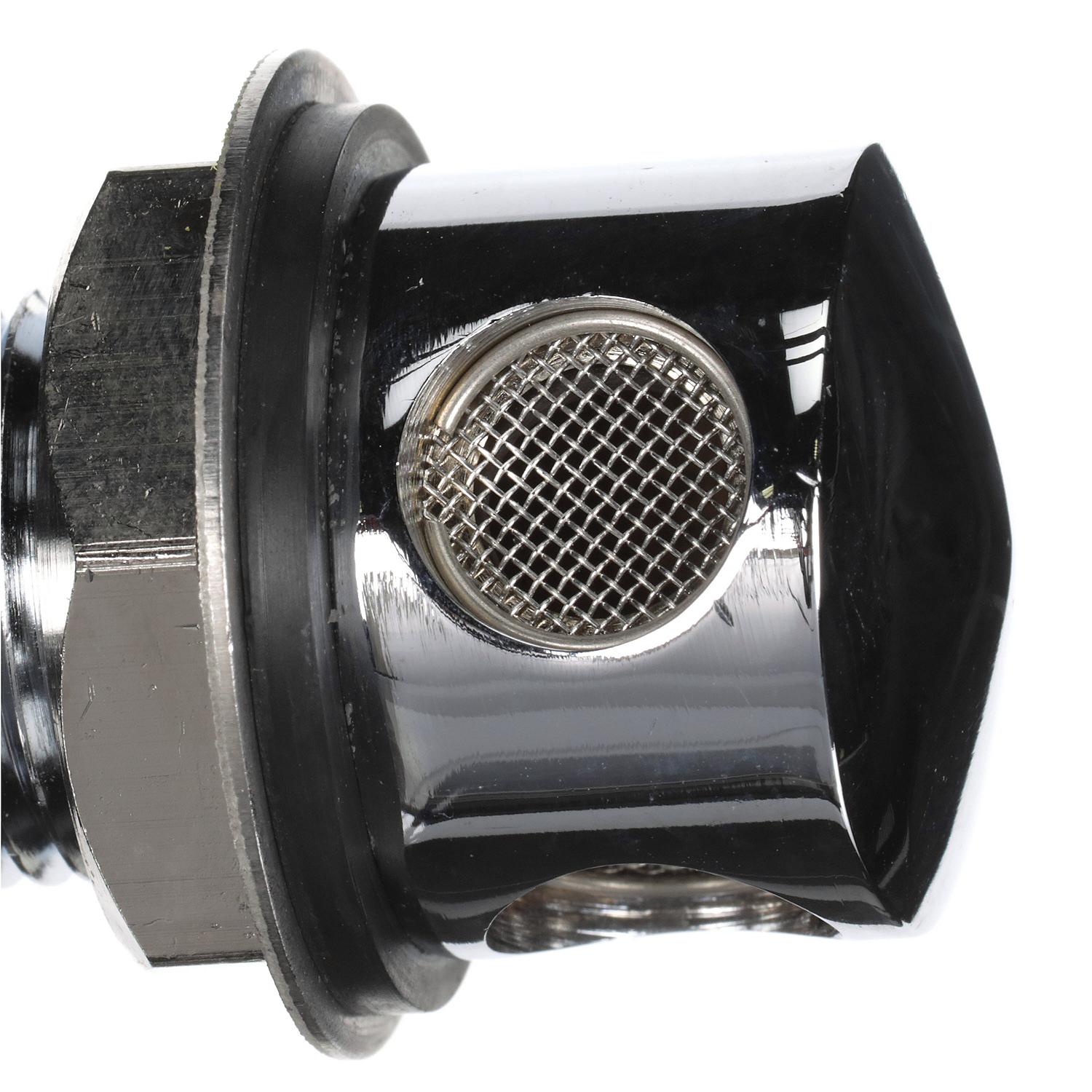 Thru Hall Fuel Tank Vent, Chrome-Plated Brass, 5/8in., 90º