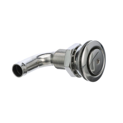 90º Stainless Steel Flush Mount Fuel Vent for 5/8in Hose