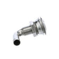 90º Stainless Steel Flush Mount Fuel Vent for 5/8in Hose