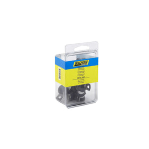 Stainless Steel Cushion Clamp, 1/4in, 10/PK