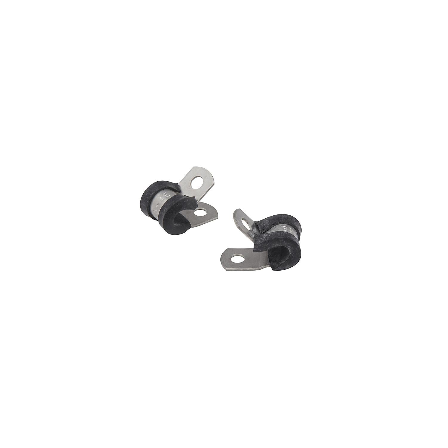 Stainless Steel Cushion Clamp, 1/4in, 10/PK