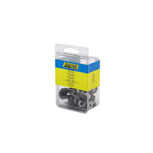 Stainless Steel Cushion Clamp, 3/8in, 10/PK