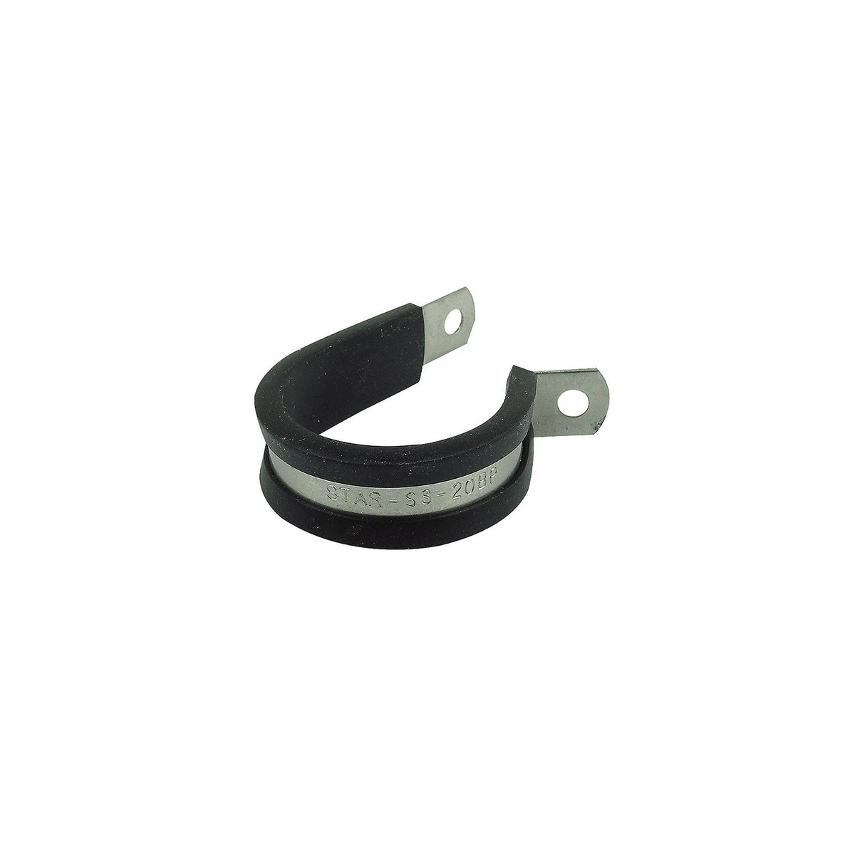Stainless Steel Cushion Clamp, 1-1/4in, 10/PK