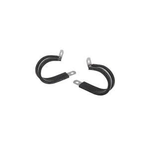 Stainless Steel Cushion Clamp, 1-1/4in, 10/PK