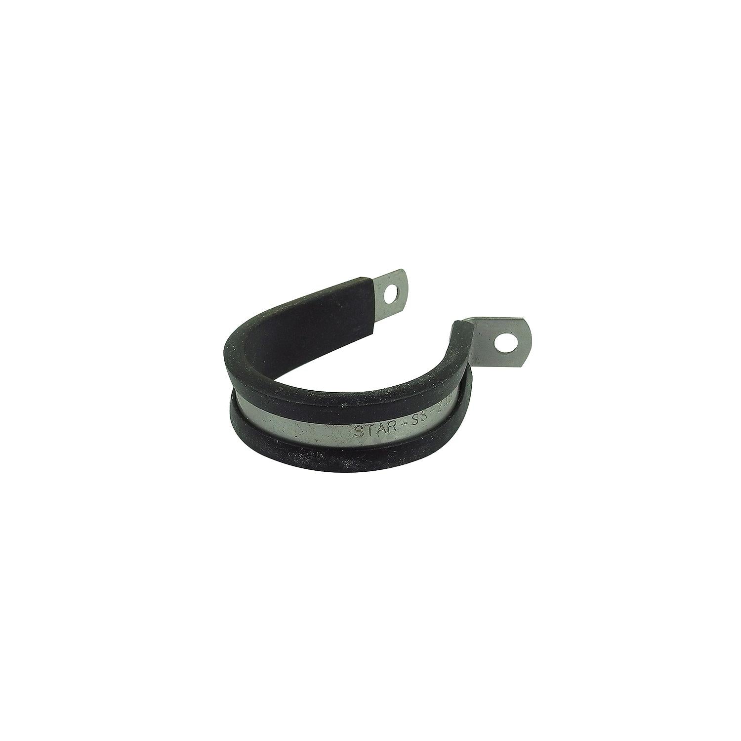 Stainless Steel Cushion Clamp, 1-1/2in, 10/PK
